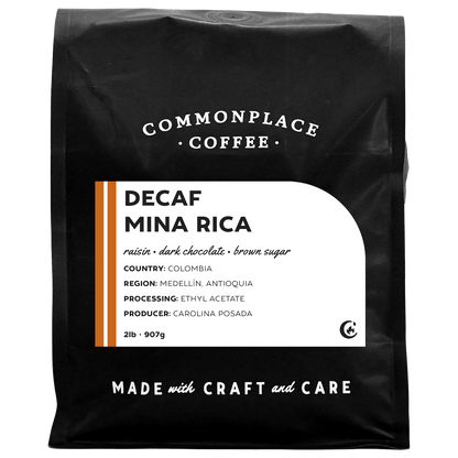 Decaf Mina Rica • Colombia